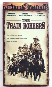 The Train Robbers 1997 VHS John Wayne, Ann Margret, Rod Taylor - Picture 1 of 9