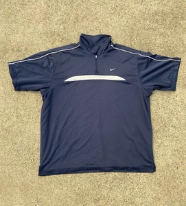 Vintage Y2K Nike Quarter Zip Shirt - Picture 1 of 8