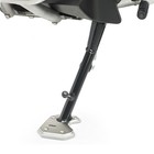 Soporte Lateral Ampliado Para BMW R1200RT/R1250RT - Aluminio CNC Negro