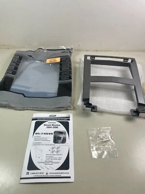 Kit de tablero de instalación doble Din para radio estéreo Nissan Máxima 2004 2005 2006 Foto 1 de 4