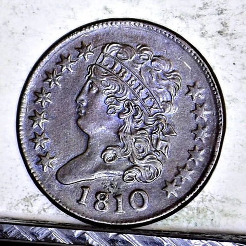 1810 Half Cent - Ch AU Details (#46117) Cover