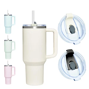 Replacement Lid for Stanley Tumbler 40oz Clear Spill Proof Cover Cup Accessories - Picture 1 of 12