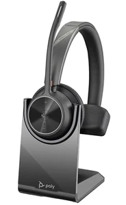 Poly Voyager 4310 UC MS-Teams MONO USB-C BLUETOOTH HEADSET w/ Charging Stand - Picture 1 of 4