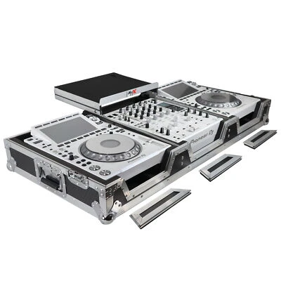 ProX XS-CDM3000WLT DJ Coffin Case for Pioneer Mixer DJM-900NXS2 and (2) CDJ-3000 - Image 1 of 4