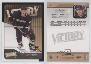 2011-12 Upper Deck Victory Black Cam Fowler #5