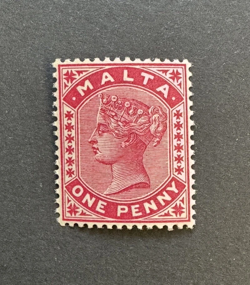 Malta SG 22 1d Carmine MNH - GATO £13 - Imagem 1 de 1