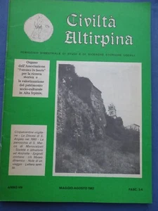 CIVILTA' ALTIRPINA-STUDI E STORIA LOCALE-S.ANGELO-MANOCALZATI-VALLE OFANTO-1982 - Picture 1 of 3