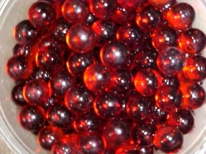 200 Champion 5/8" (+oder -) ORANGE TRANSPARENTE MURMELN $19,99 - Bild 1 von 2