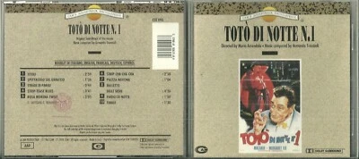 Out of Print CD - TOTO DI NOTTE N.1 - Armando Trovaioli - CAM Italian Import - Imagem 1 de 2