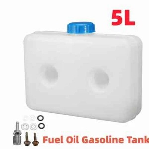 5L Plastic Fuel Oil Gasoline Tank Car Truck Air Diesel Parking Heater Universal - Picture 1 of 7