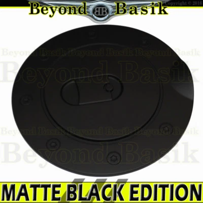 Ford F150 1997-2003 1997-2017 Expedition cubierta de puerta de combustible negro mate Foto 1 de 2