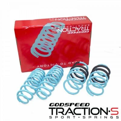 Godspeed Traction-S Lowering Springs For Volkswagen Passat Sedan FWD (B6) 06-11 - Image 1 of 4