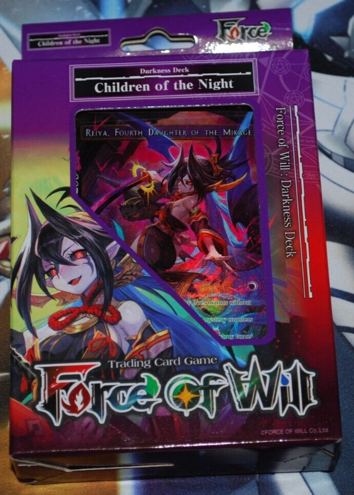 Force of Will TCG Sealed Collectible Card Game Decks & Kits