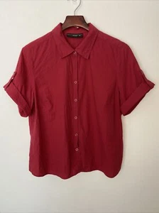 Venezia Short Sleeve Button Up Shirt 100% Cotton - Picture 1 of 4