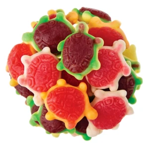 Jelly Filled Gummy Turtles in a Bulk Resealable Bag - Picture 1 of 2