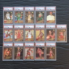 2003 Upper Deck, LeBron James, Lebron's Diary (15 Card Set) & MVP #BD13, PSA 9