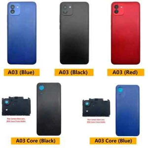 For Samsung Galaxy A03 Core Rear Battery Back Door Cover With Camera Lens - Picture 1 of 3