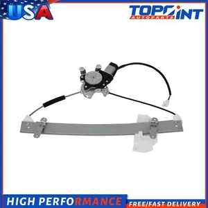 Front Left For Mitsubishi Mirage 1997-2000 Sedan Power Window Regulator w/ Motor - Picture 1 of 7