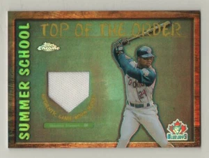 2002 Topps Chrome Summer School Top of the Order Shannon Stewart Game Used Jersy - Picture 1 of 1