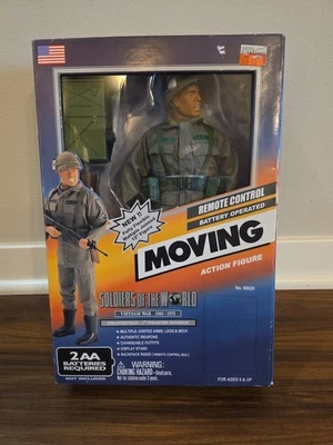 Soldados de la Guerra Mundial de Vietnam 1ª División de Infantería Control Remoto 12" Nuevo Foto 1 de 4