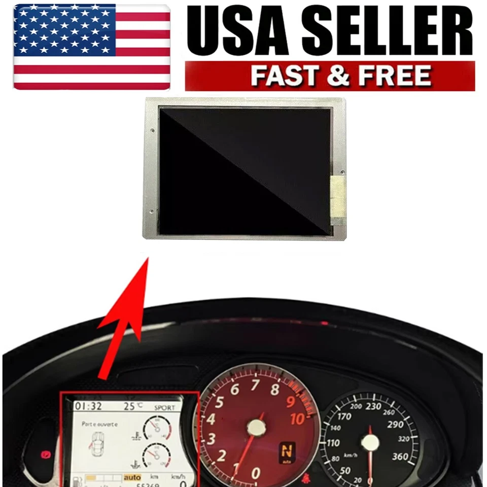 5" LCD Display For Ferrari 599 GTB Fiorano 599 GTO 612 Instrument Clusters US Foto 1 de 1
