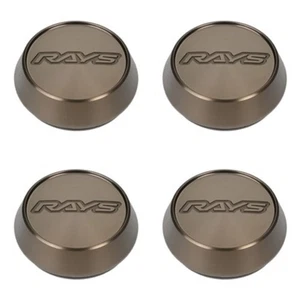 Genuine RAYS VOLK Model-01 Hi No.56 VR Center Caps Set of 4 61000591001BR - Picture 1 of 2