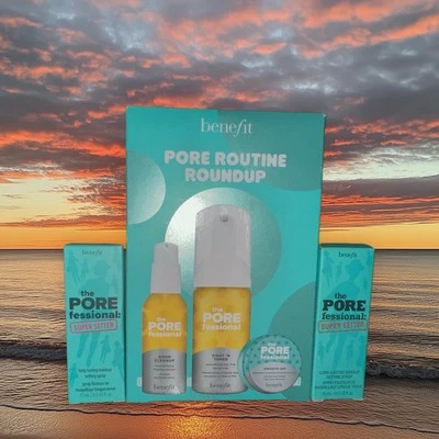 Benefit Pore Routine Roundup The Pore Fessional Kit + 2 Super Setter Spray Foto 1 de 4