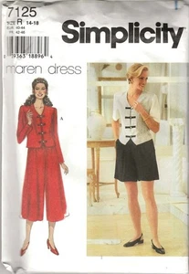 Pattern Simplicity Women's Sewing Misses' Pants, Top, Jacket & Shorts Size 14-18 - Picture 1 of 2