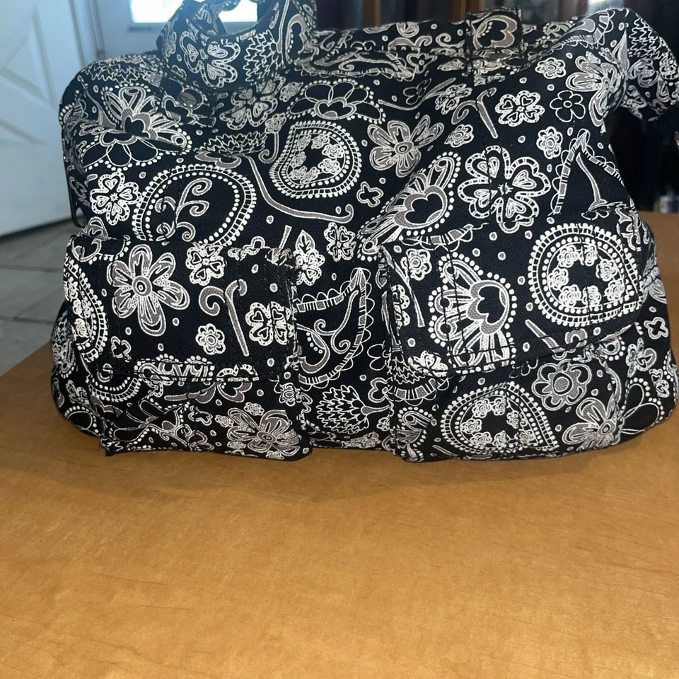 Сумка-тоут Thirty-One с черным принтом - Изображение 1 из 4