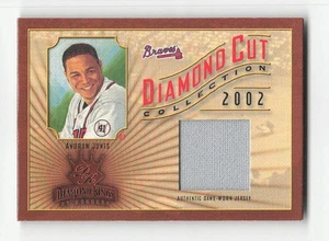 2002 Donruss Diamond Kings #DC-77 Andruw Jones BASEBALL Atlanta Braves - Picture 1 of 2