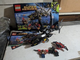 LEGO Batman: Man-Bat Attack 76011, complete set Box Instructions Figures 184 Pcs