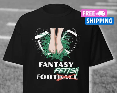 NUOVO divertente maglia fantacalcio fantasia calcio bozza maglia piede fetish - Immagine 1 di 4