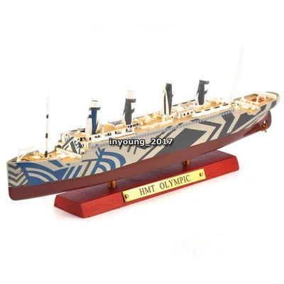1:1250 HMT Olympic Model Diecast Cruise Ship Model Sailboat Decor Collection - Image 1 of 4