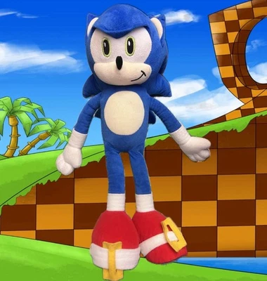 Sonic The Hedgehog Movie 2 Plush 18" Toy Factory Stuffed Animal Doll 2022 SEGA - Image 1 of 3
