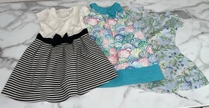 Toddler Girls Summer Dresses Lot of 3 Gymboree & Childrens Place Size 2T - Picture 1 of 18