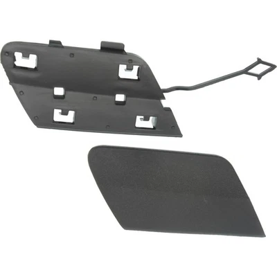 Juego de 2 cubiertas de ojo de remolque para Mercedes-Benz E63 AMG 2014-2015 trasero superior e inferior Foto 1 de 4