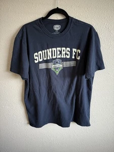 Seattle Sounders FC Men's XL Navy Blue Graphic T Shirt - Picture 1 of 4