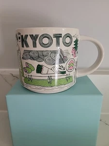 STARBUCKS BEEN THERE SERIES KYOTO CERAMIC COFFEE MUG, 14 oz NWB - Picture 1 of 12