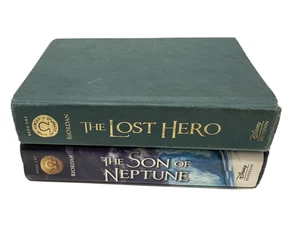 The Heroes of Olympus Books 1 & 2 The Lost Hero The Son Of Neptune Rick Riordan - Picture 1 of 5