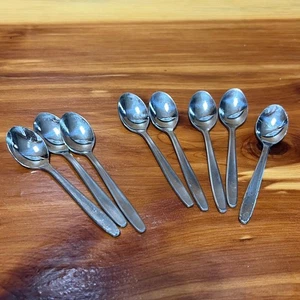 Mini cucharas de postre espresso vintage Zilmeta Gero 8 piezas acero inoxidable - Imagen 1 de 8