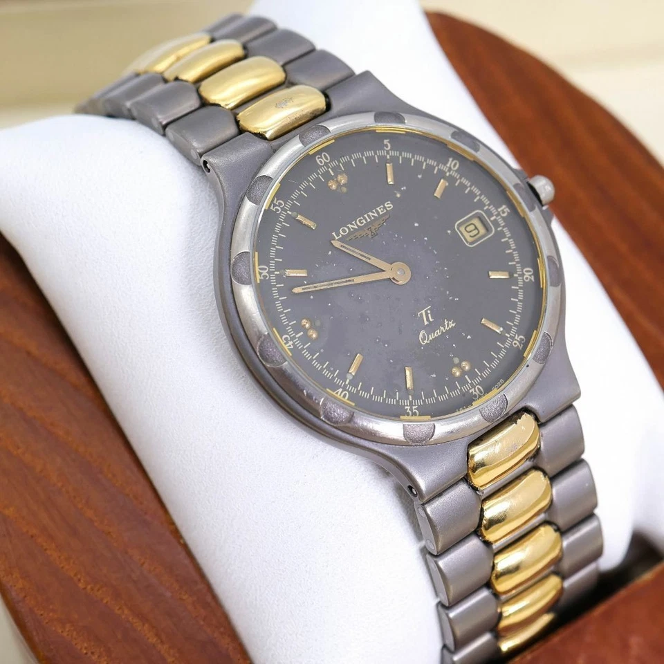 Longines Conquest Ti Quartz Watch Date Working 37mmWrist19.5cm 7.68in Cleaned - Image 1 of 4