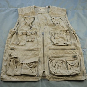 Chaleco de Colección Banana Republic Para Hombres Grande Safari Viaje Fotógrafo Pesca Años 80 - Imagen 1 de 15
