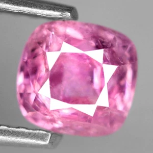 0,90Ct. Natur Edelstein Spinell rosa Kissen Facette unbeheizt Myanmar hinreißend! - Bild 1 von 7