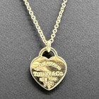 Tiffany & Co Rückkehr zum Herzen Mini Goldkette 12092501210 149626667
