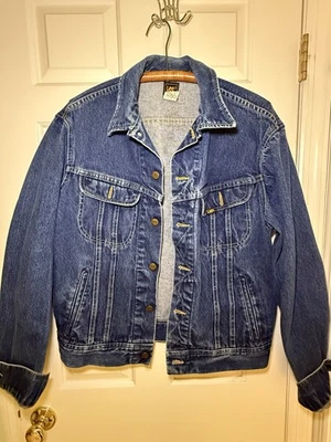 Chaqueta de camionero vaquera azul vintage Lee para hombre talla 44 L PATD-153438 Foto 1 de 3