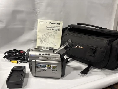 Panasonic PV-DV100D Digital Video Recorder Camcorder W/Accessories & Bag  Works - Image 1 of 4