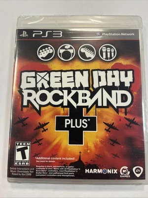 Green Day: Rock Band Plus (Sony PlayStation 3, 2010) Sealed - Image 1 of 3