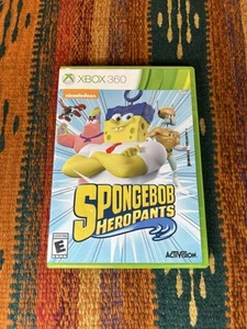 SpongeBob HeroPants (Microsoft Xbox 360, 2015) No Manual - Tested & Working - Picture 1 of 4
