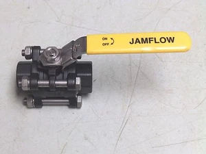 NOS JAMFLOW 3/4 STAHLVENTIL mit GRIFF 1000 WOG WCB C52 C285 KOSTENLOSER VERSAND - Bild 1 von 7