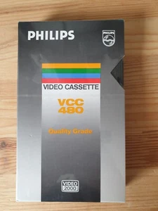 Nieuw/geseald- Philips Video Cassette - VCC 480 - Video 2000 - Imagen 1 de 3